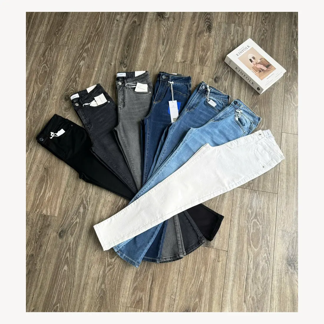 Set quần jean nữ nhiều màu